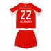 Bayern Munich Raphael Guerreiro #22 Hjemmedraktsett Barn 2025-26 Korte ermer (+ Korte bukser)